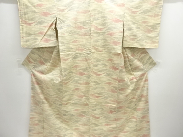 Japanese Kimono / Tsumugi Omeshi Silk